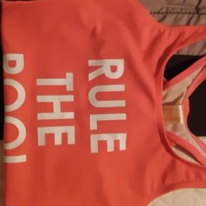 Girls one piece bathing suit